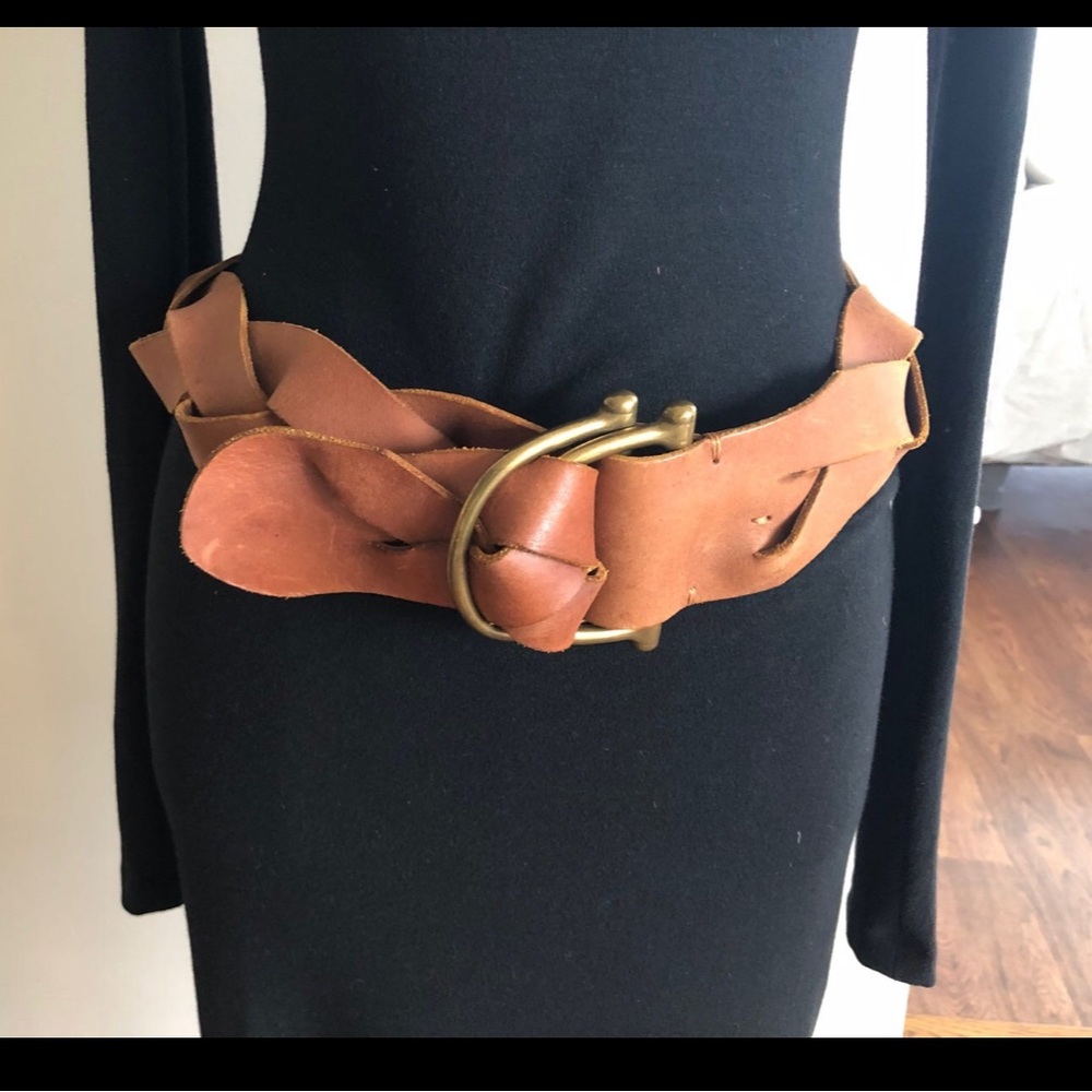 Polo Ralph Lauren Womens Braided Belt